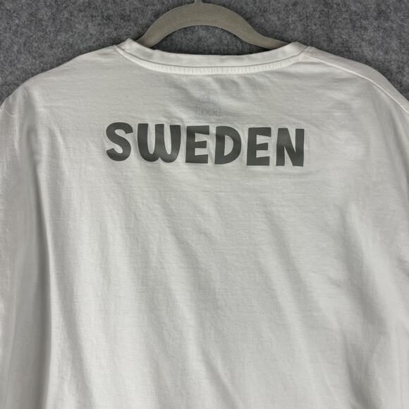 Nordic Sweden Moose Shirt Adult XXL Graphic Print Logo Embroidery Tee T-shirt - Picture 11 of 13